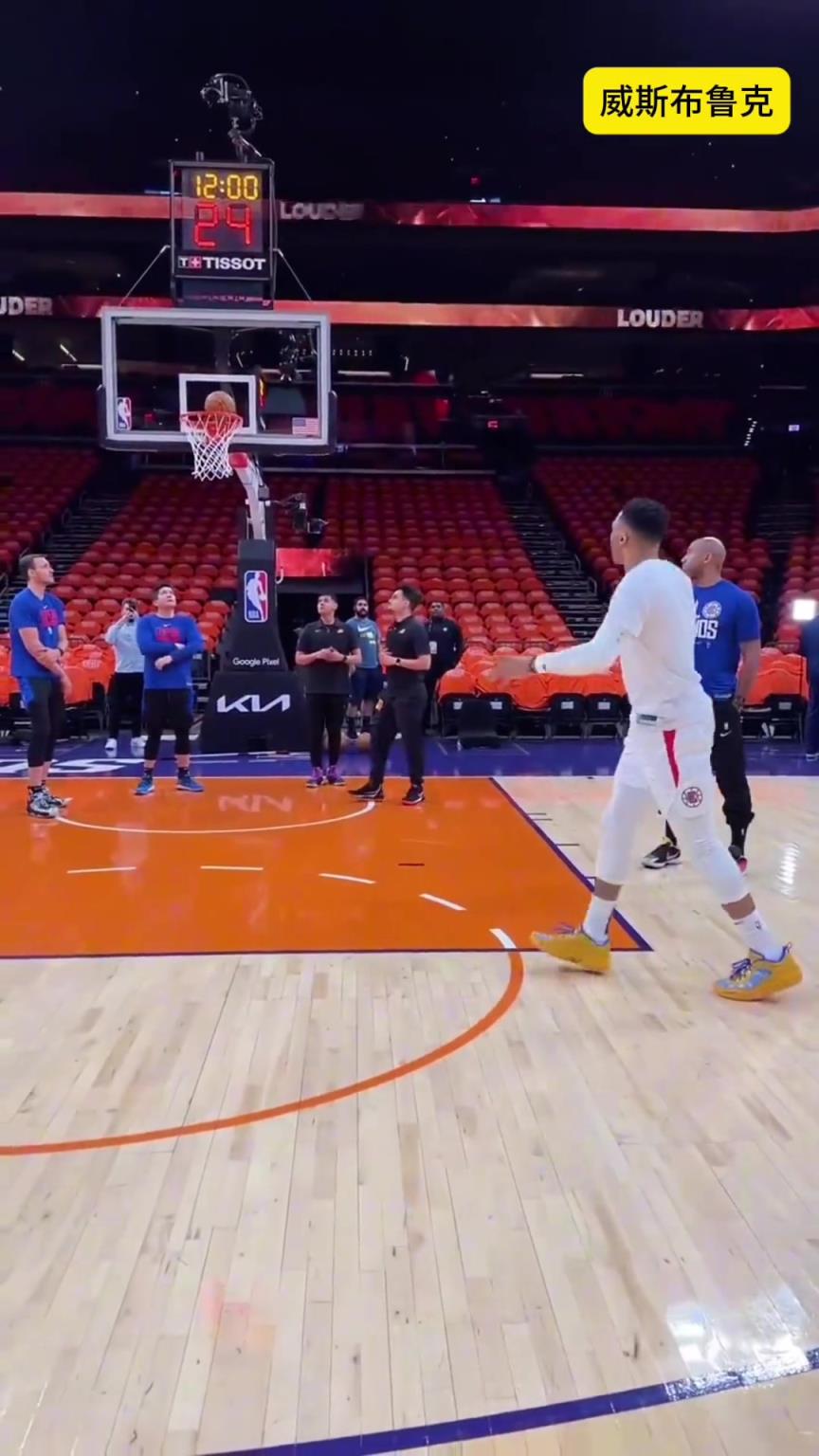 威少的投籃已經(jīng)進(jìn)入化境了